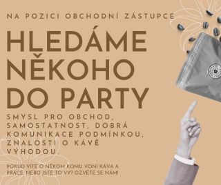 ⚠️⚠️⚠️ Hledáme obchodního zástupce pro Pražírnu kávy Kroměříž Miluješ kvalitní kávu, umíš jednat s lidmi a chceš být...